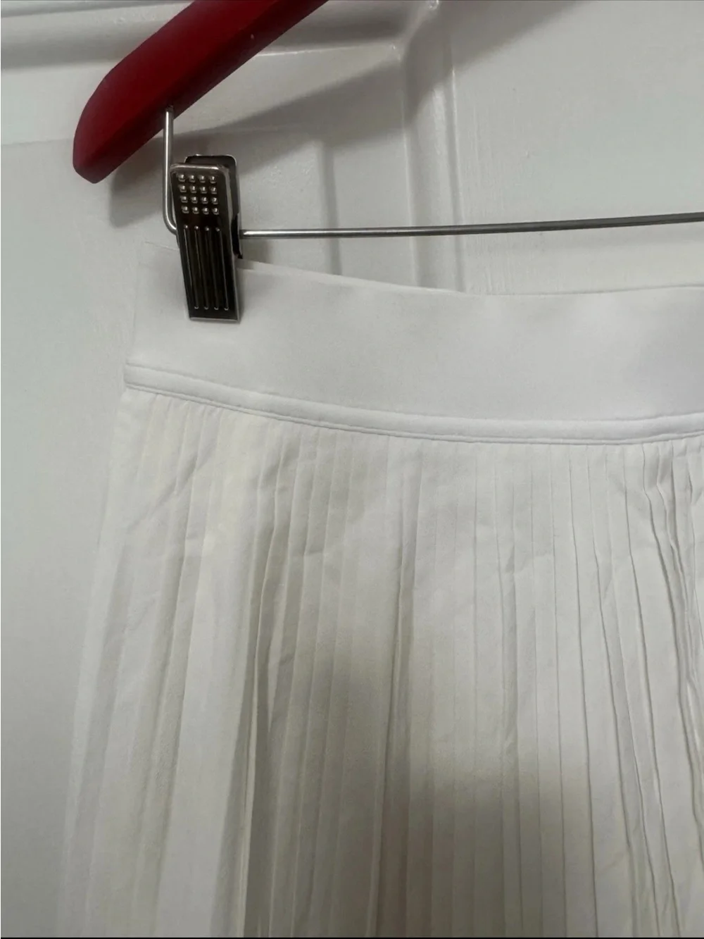 Lululemon White Pleated Tennis Skort